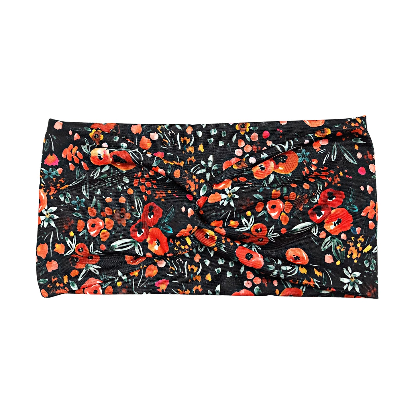 Wide Flower Headbands
