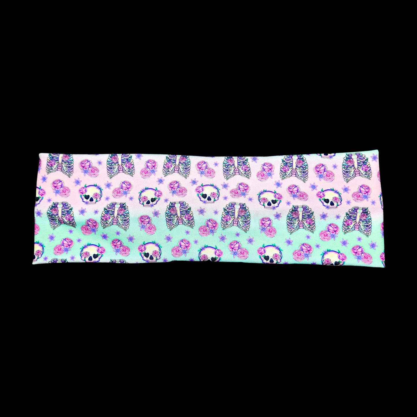 Bones and Roses Headband