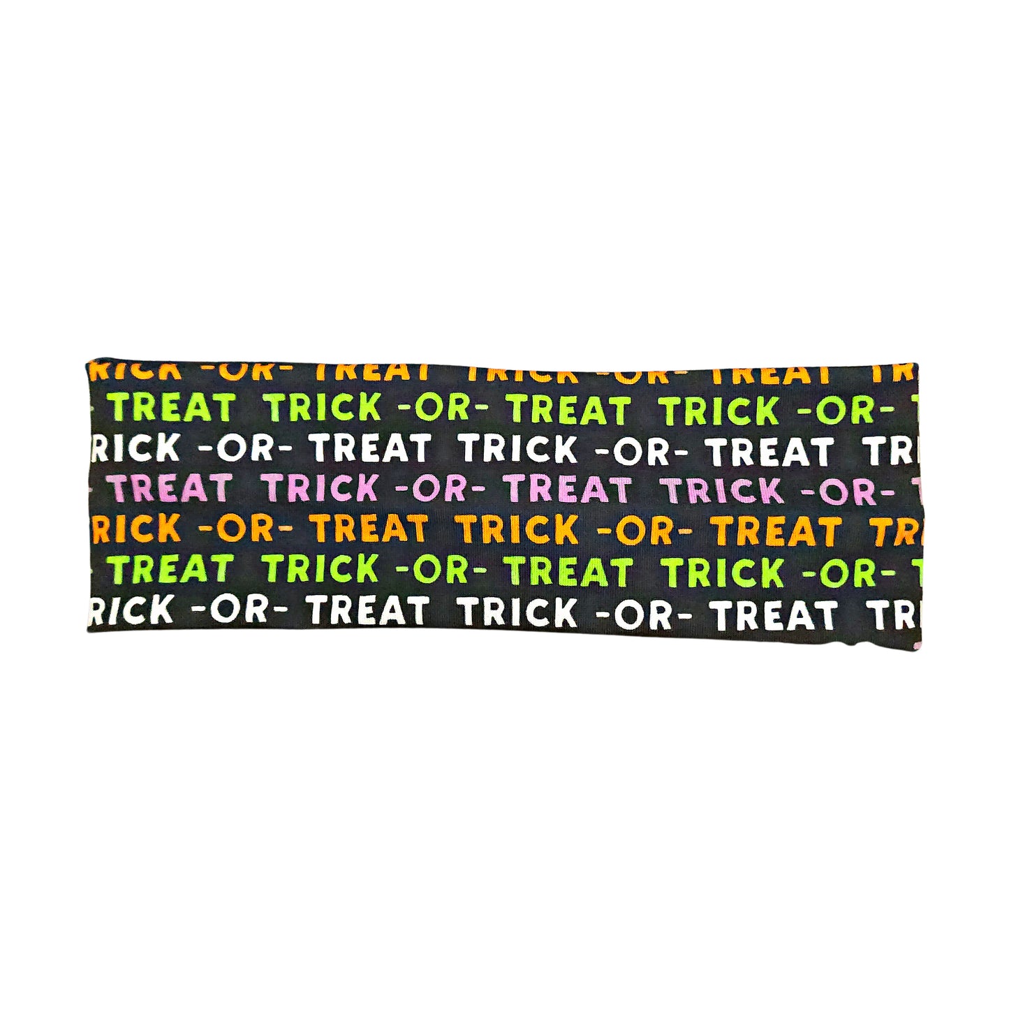 Trick or Treat Halloween Fabric Headband or Scrunchie