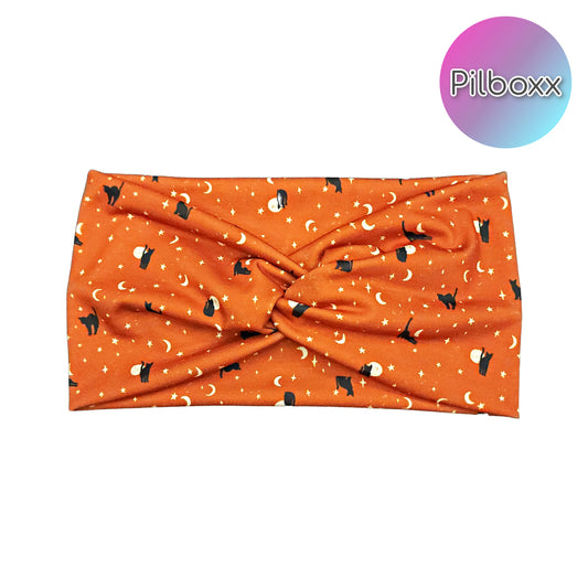 Pumpkin Celestial Cat Headband