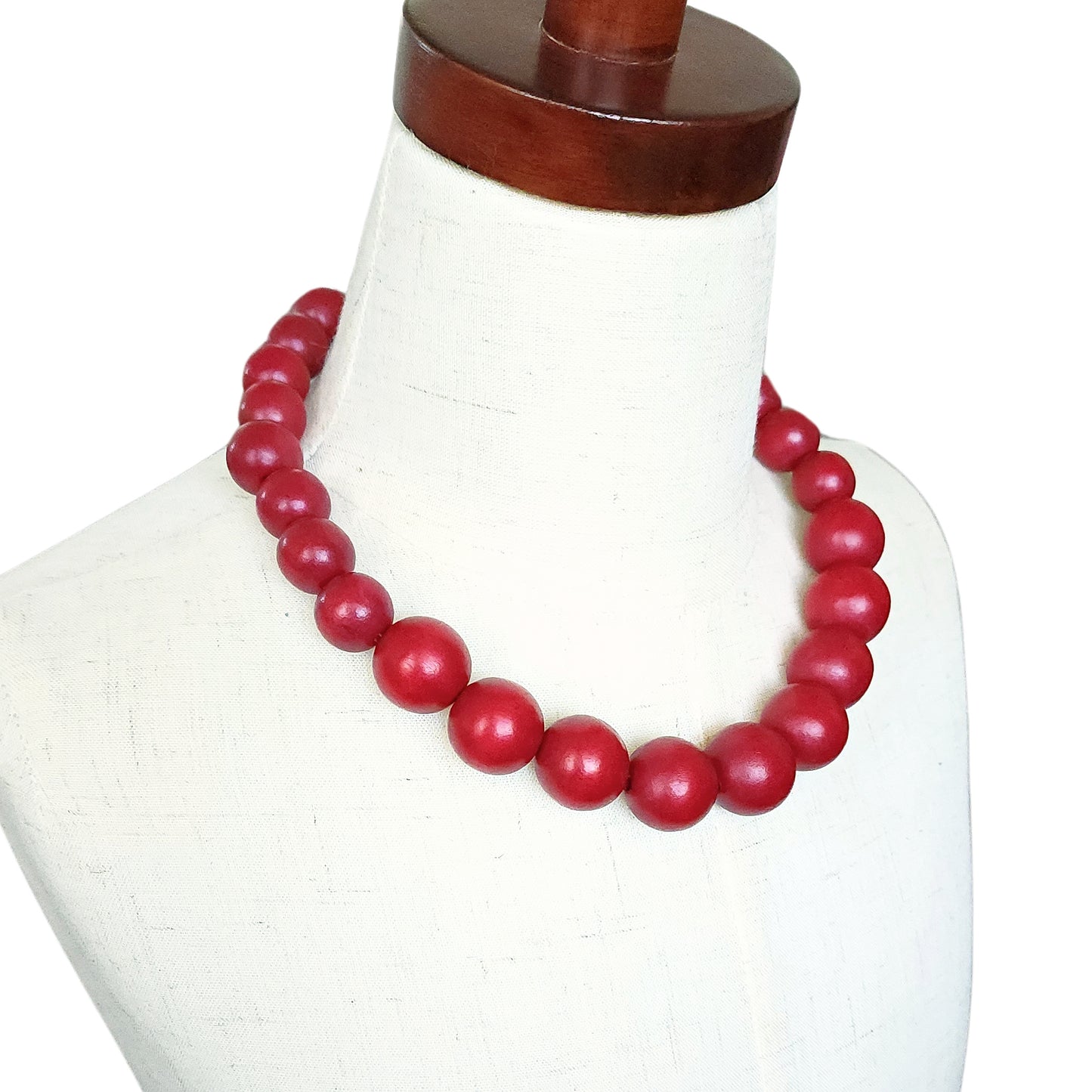 Wooden Bead Necklace