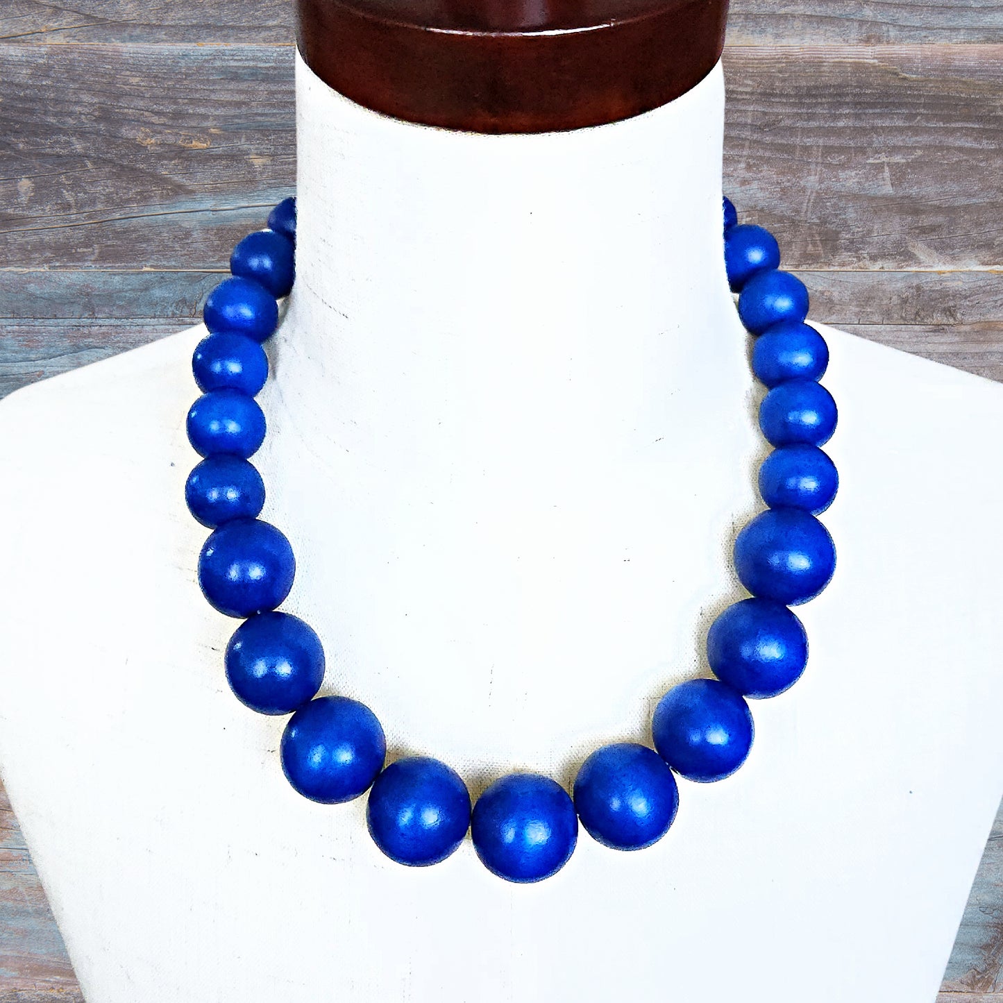 Wooden Bead Necklace