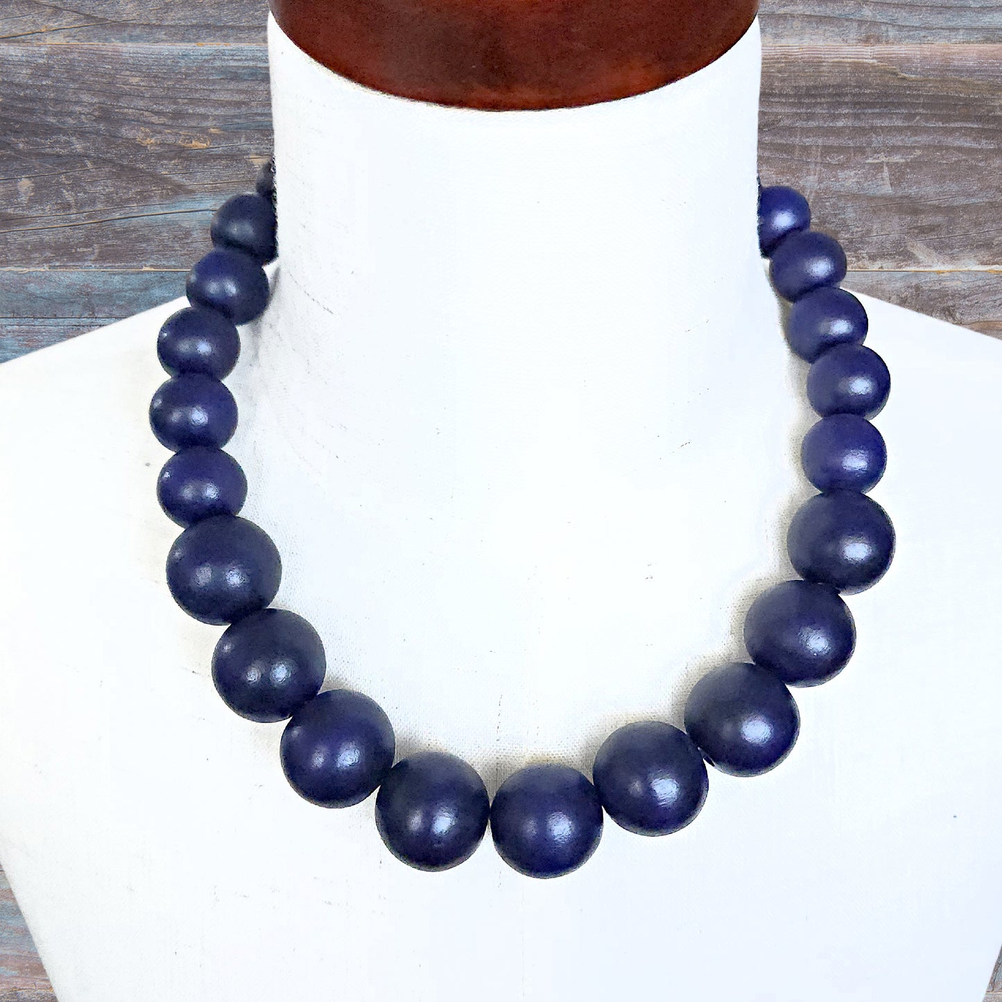 Wooden Bead Necklace