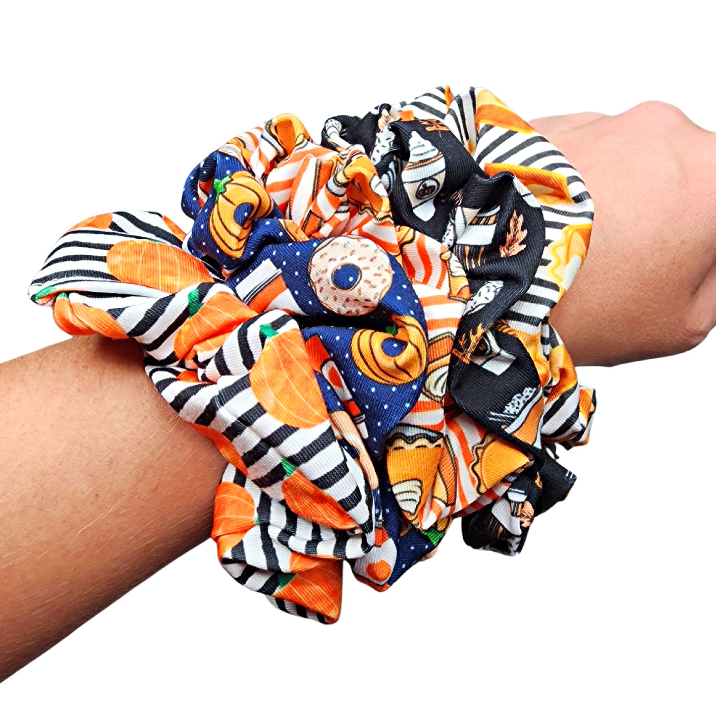 Pumpkin Pie Slice Scrunchie