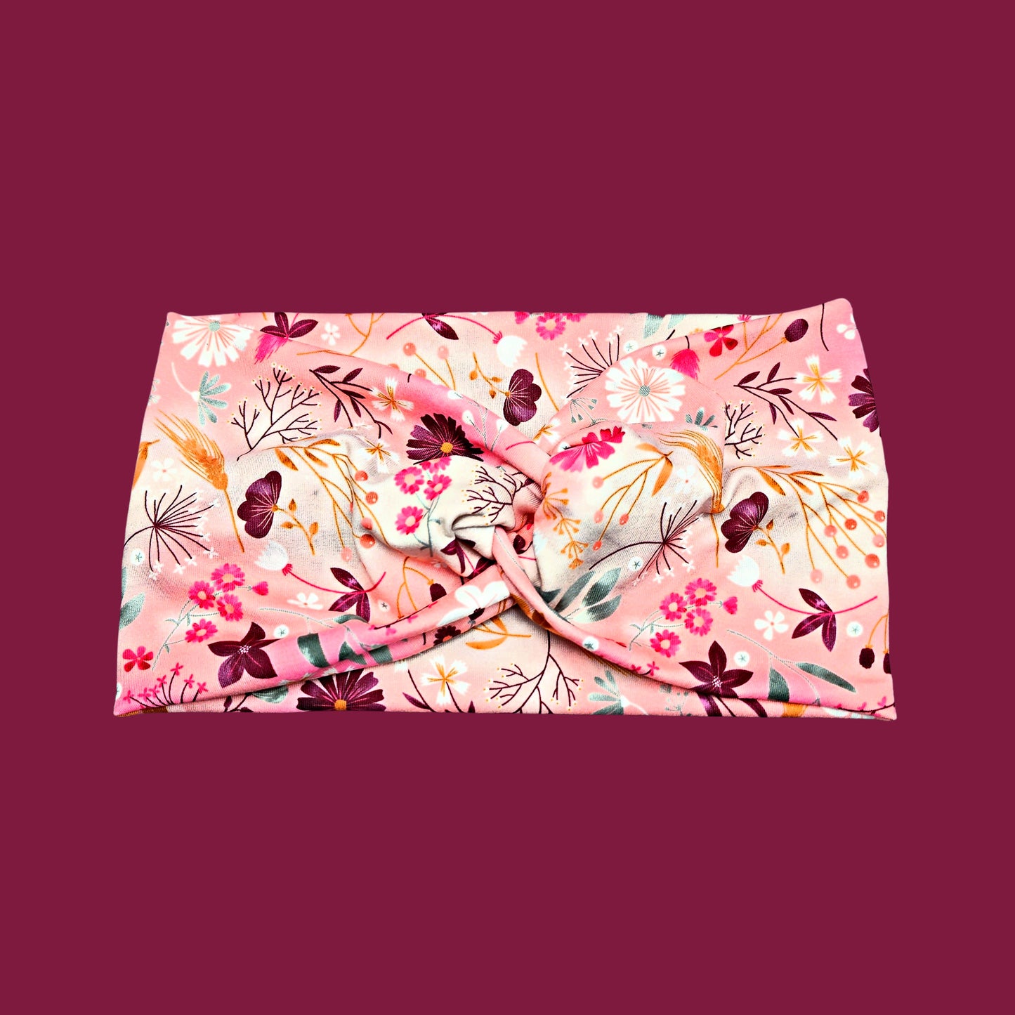 Wide Girly Floral Headbands