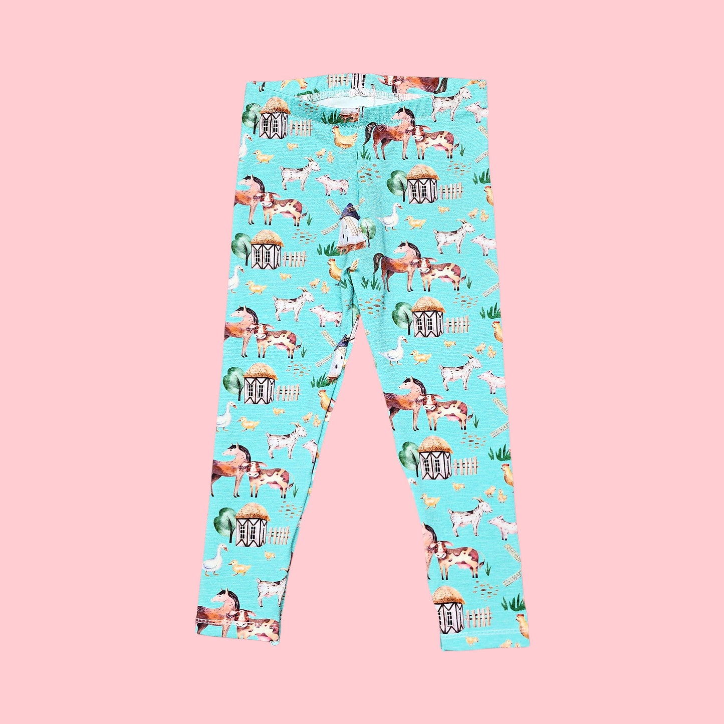 12m Farm Animal Leggings, Ready to Ship