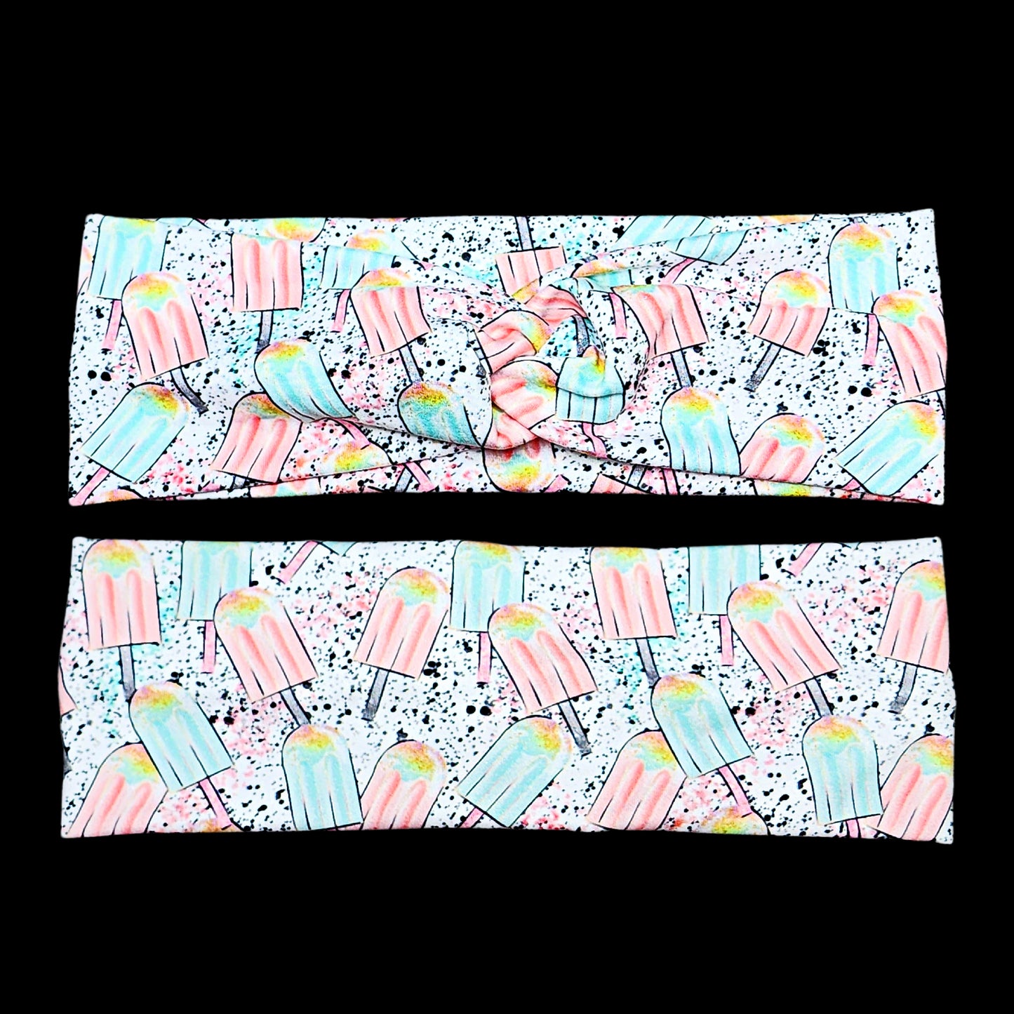 Paint Splatter Ice Cream Headband