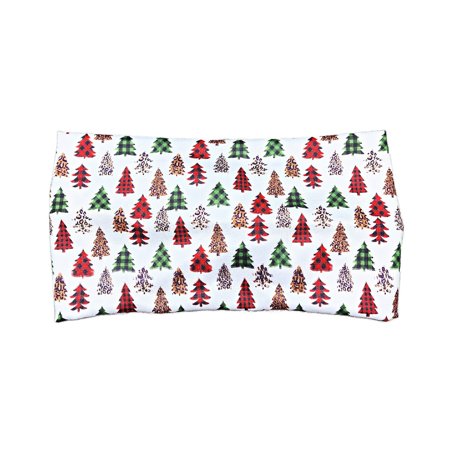 Buffalo Plaid Christmas Tree Headband