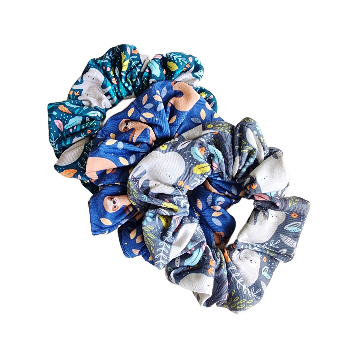Sloth Scrunchies