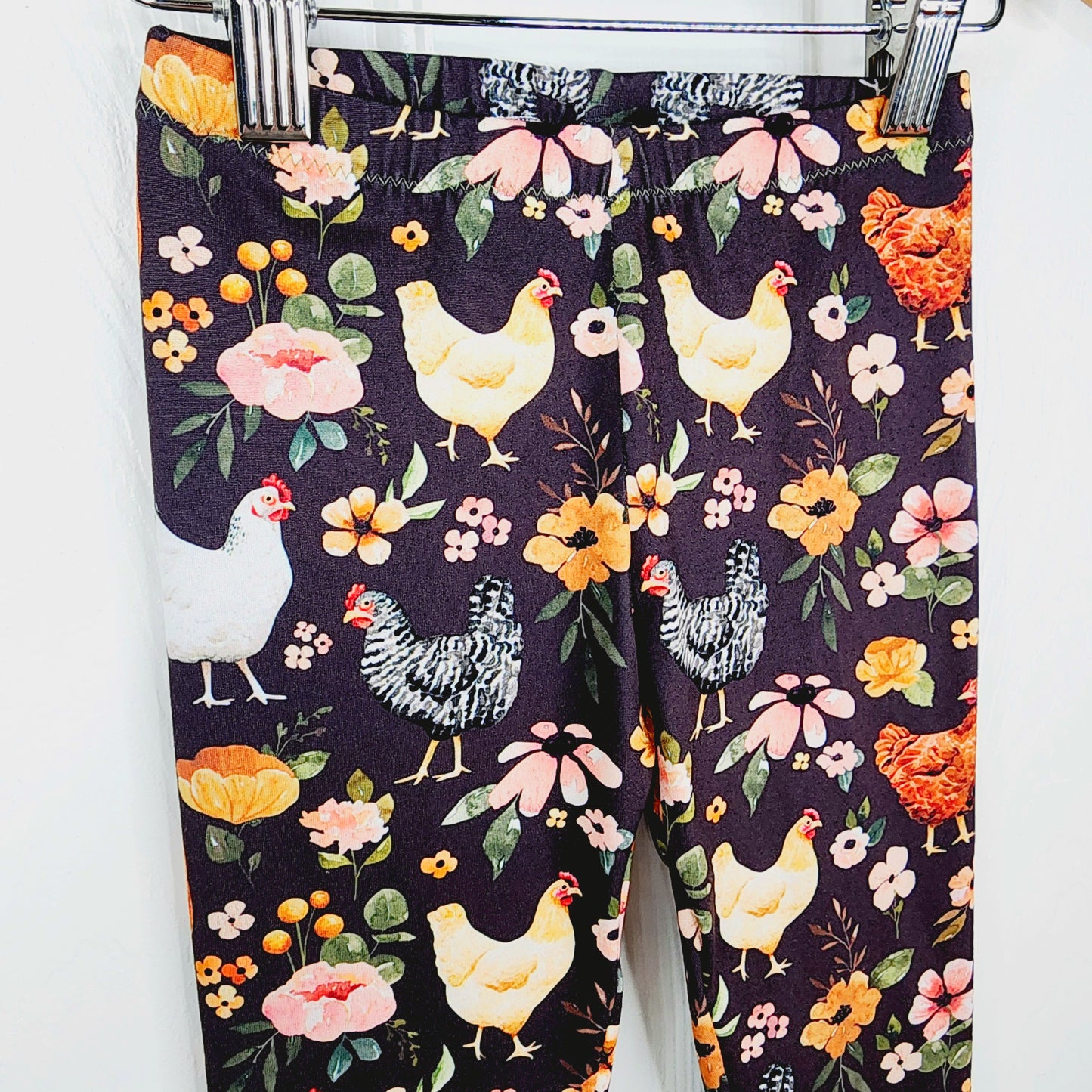 Chicken Leggings for Girls, TAT 2 weeks