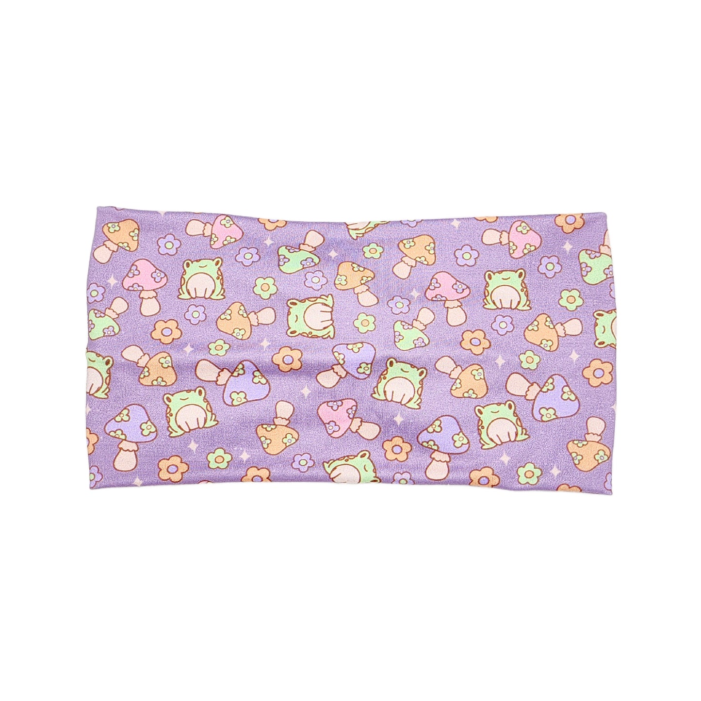 Purple Retro Frog Headband