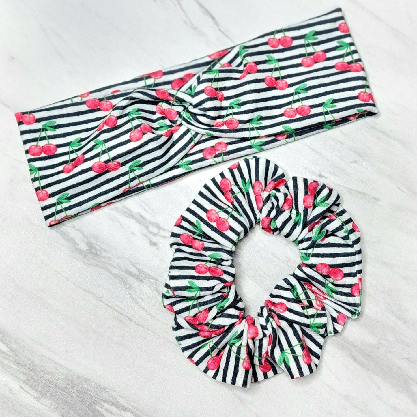 Cherry Scrunchie