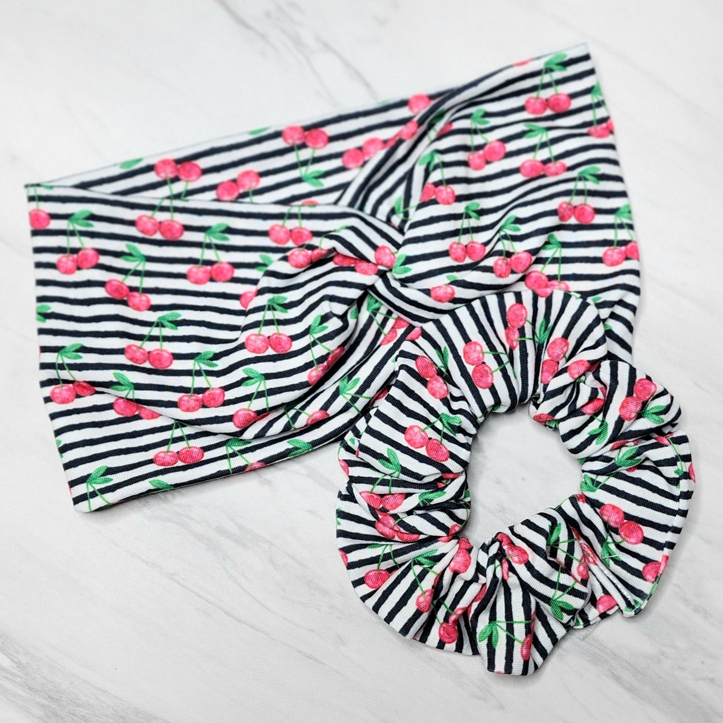 Cherry Scrunchie