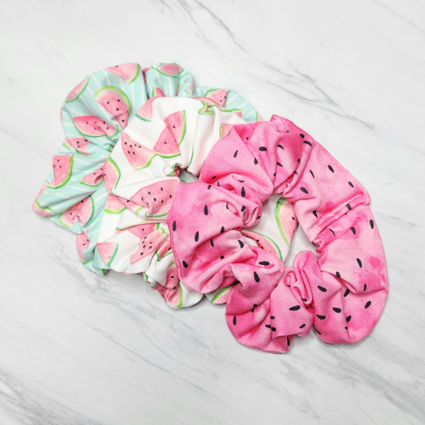 Watermelon Scrunchie