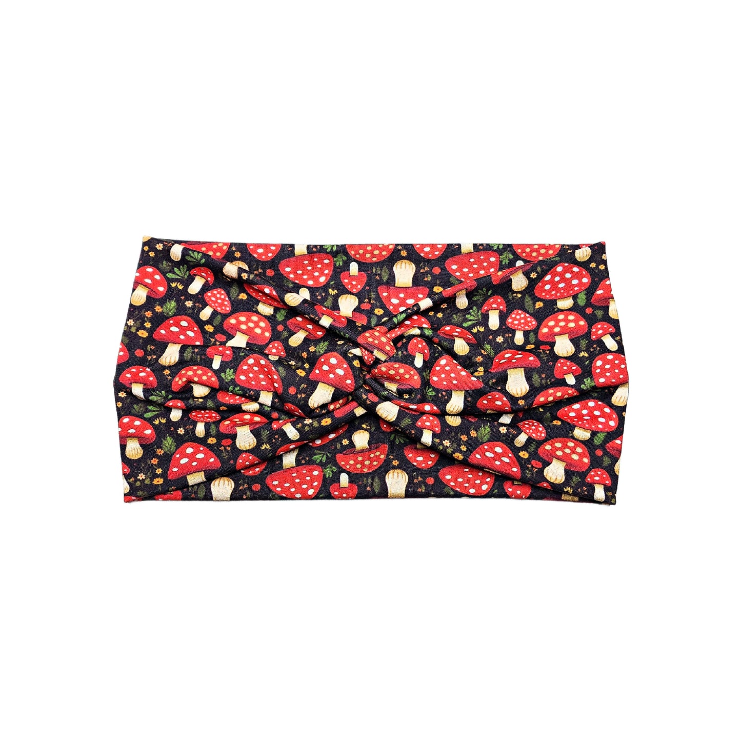 Wide Mushroom Headbands
