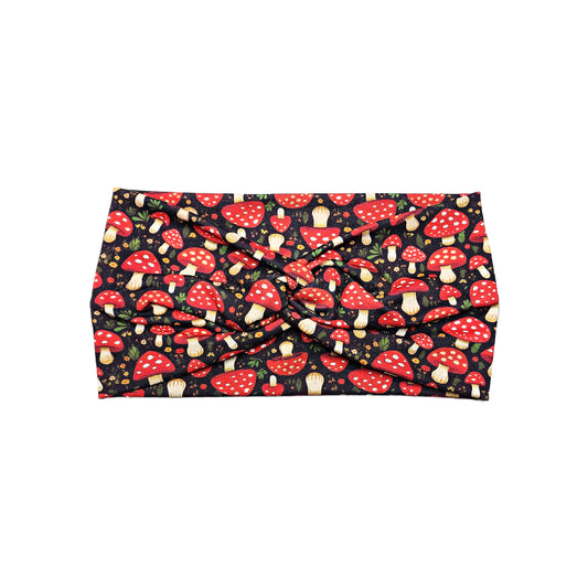 Wide Mushroom Headbands
