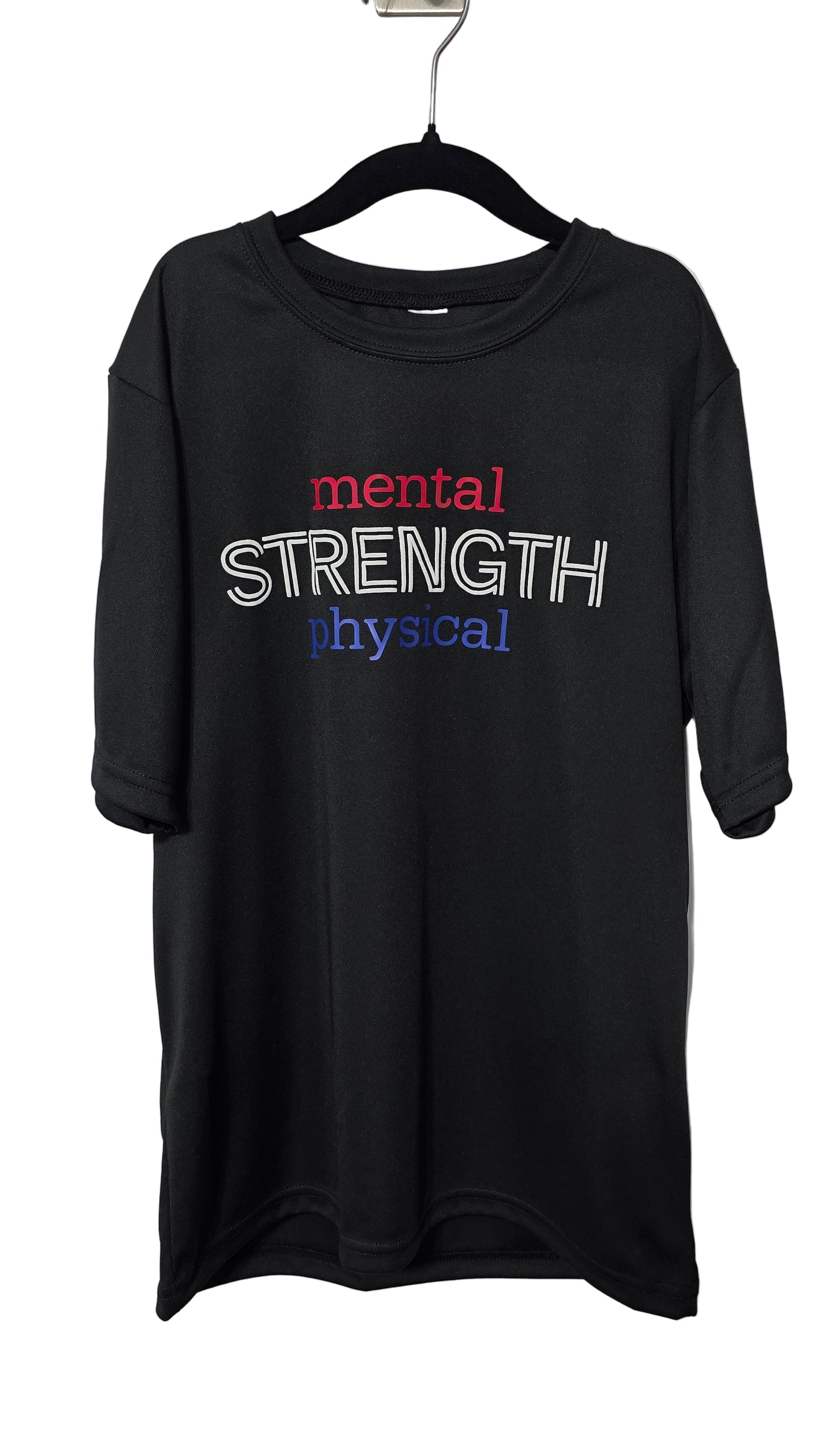Mental Strength Over Physical Strength Performance T-Shirt
