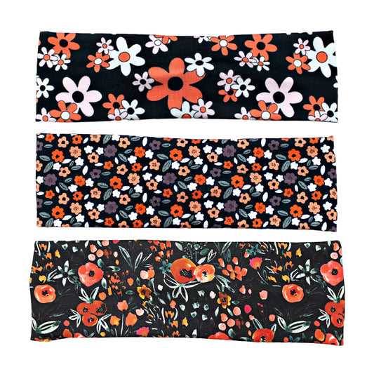 Fall Floral Headbands