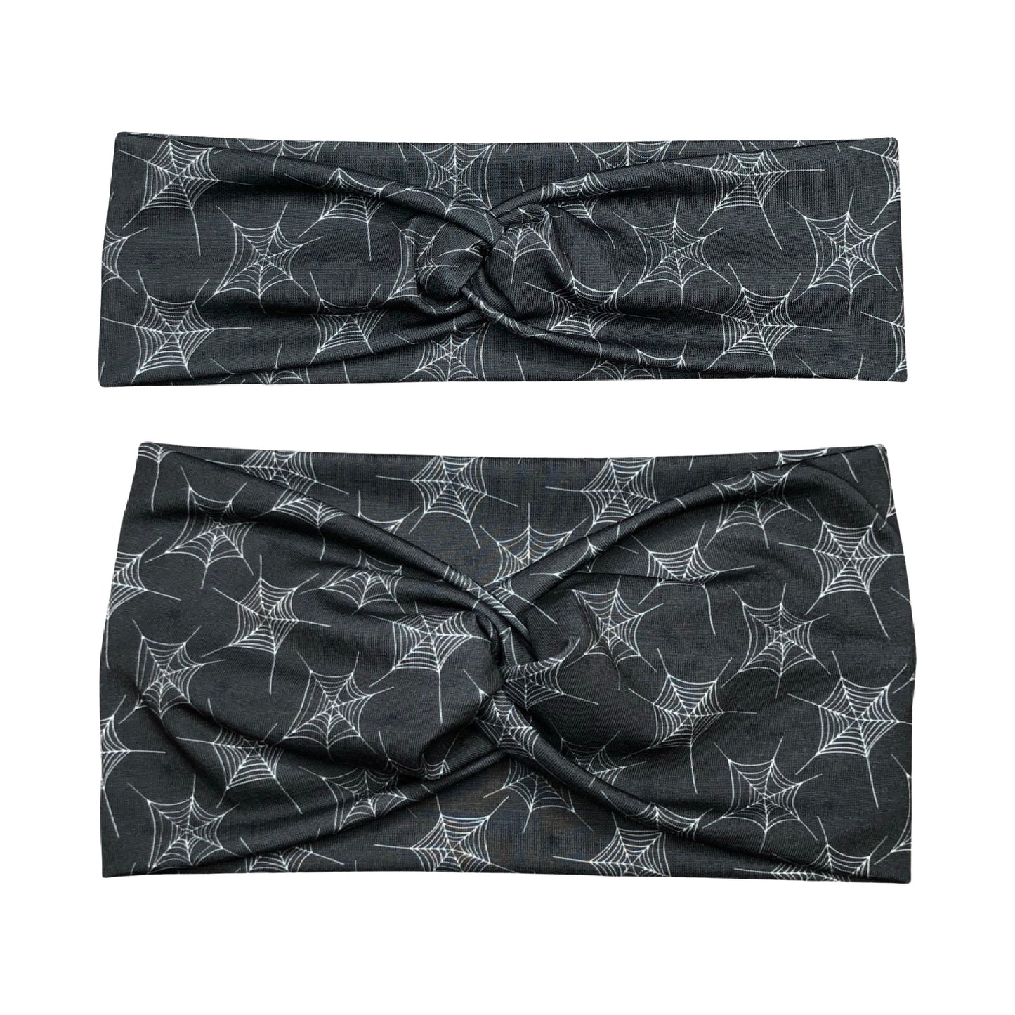 Black Spiderweb Halloween Headband