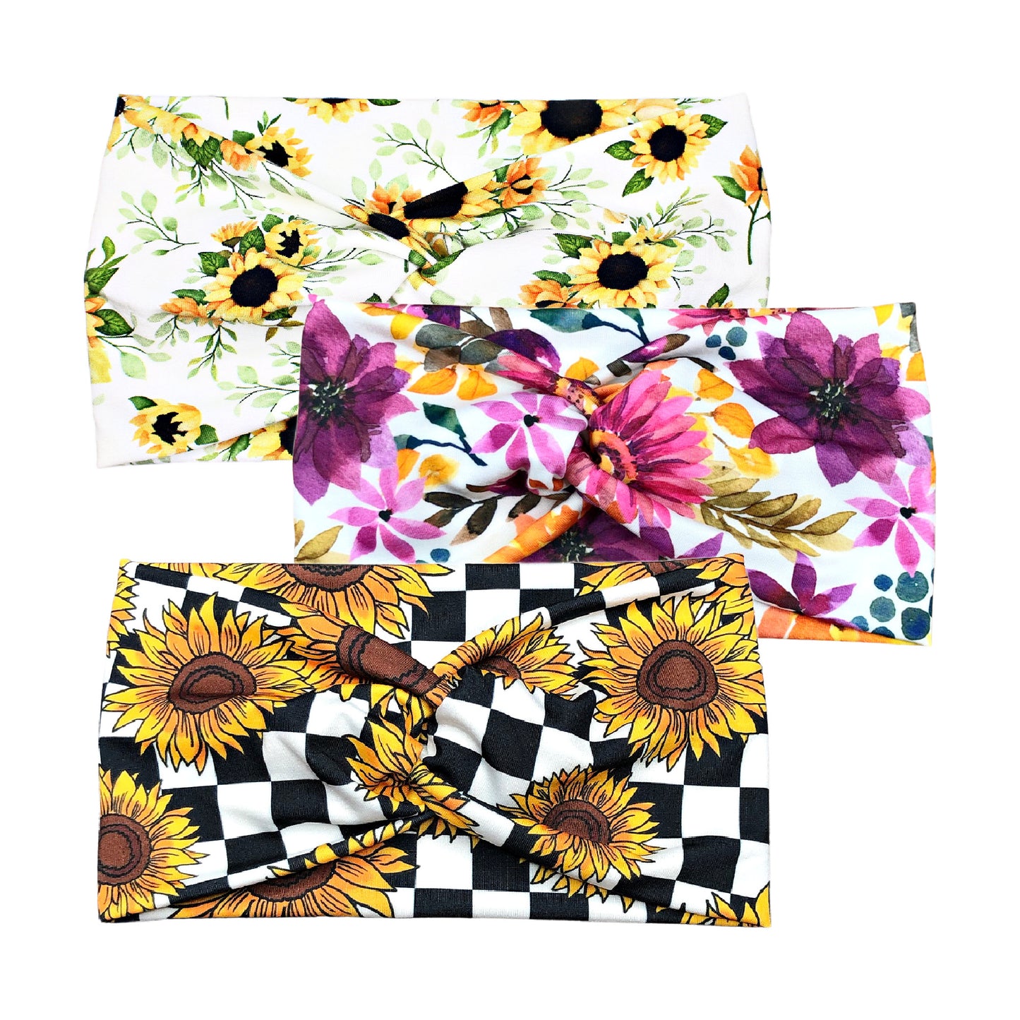 Bold Sunflower Headbands