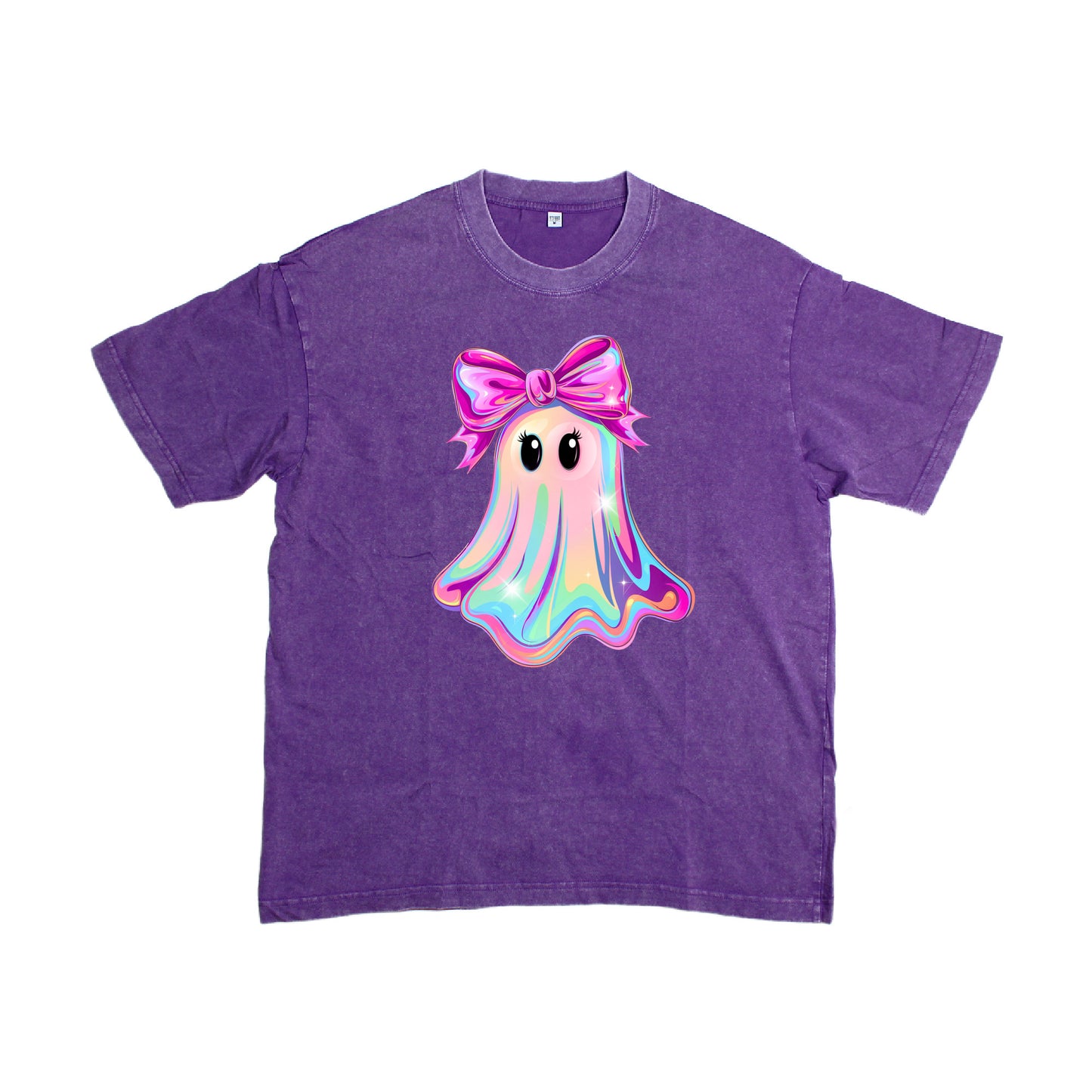 Oversized Girly Ghost Tee, Adult