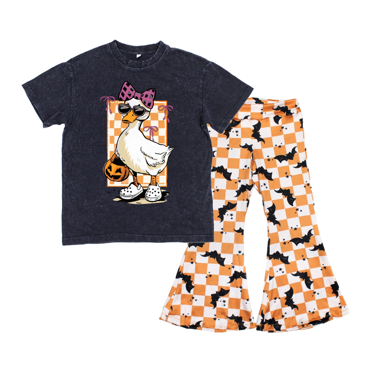 Oversized Trick or Treat Duck Tee, TAT 3-5 business days