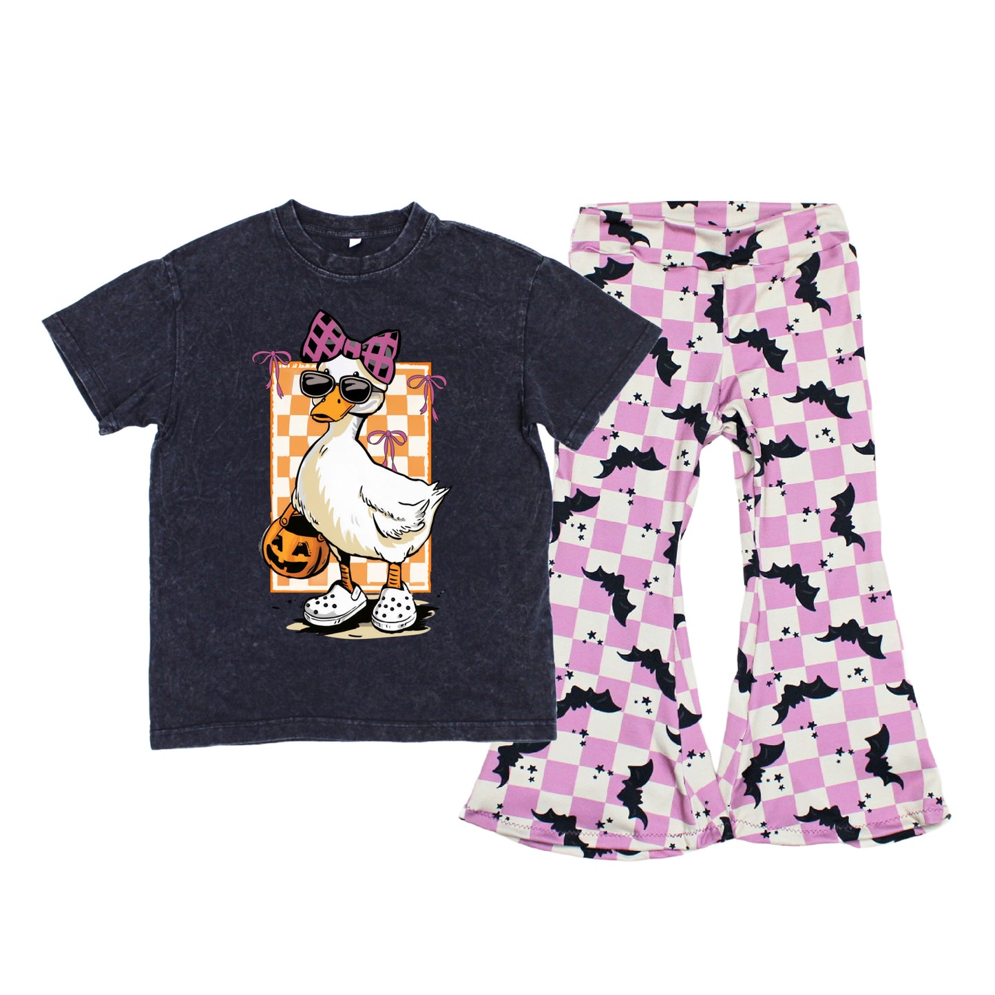 Oversized Trick or Treat Duck Tee, TAT 3-5 business days