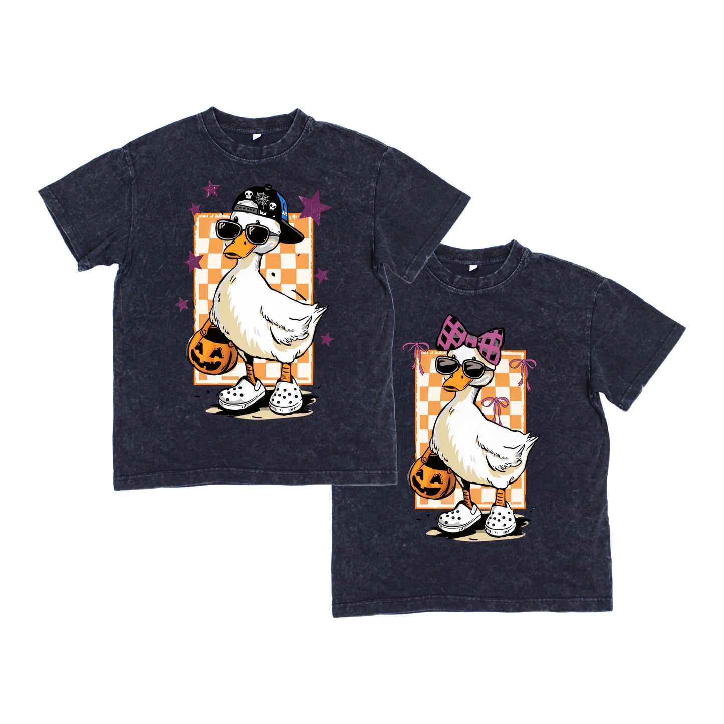 Oversized Trick or Treat Duck Tee, TAT 3-5 business days