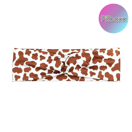 Cow Print Headband