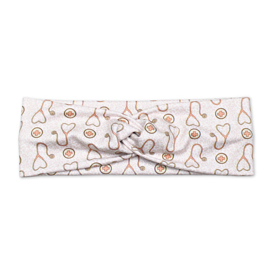 Leopard Nurse Scrunchie