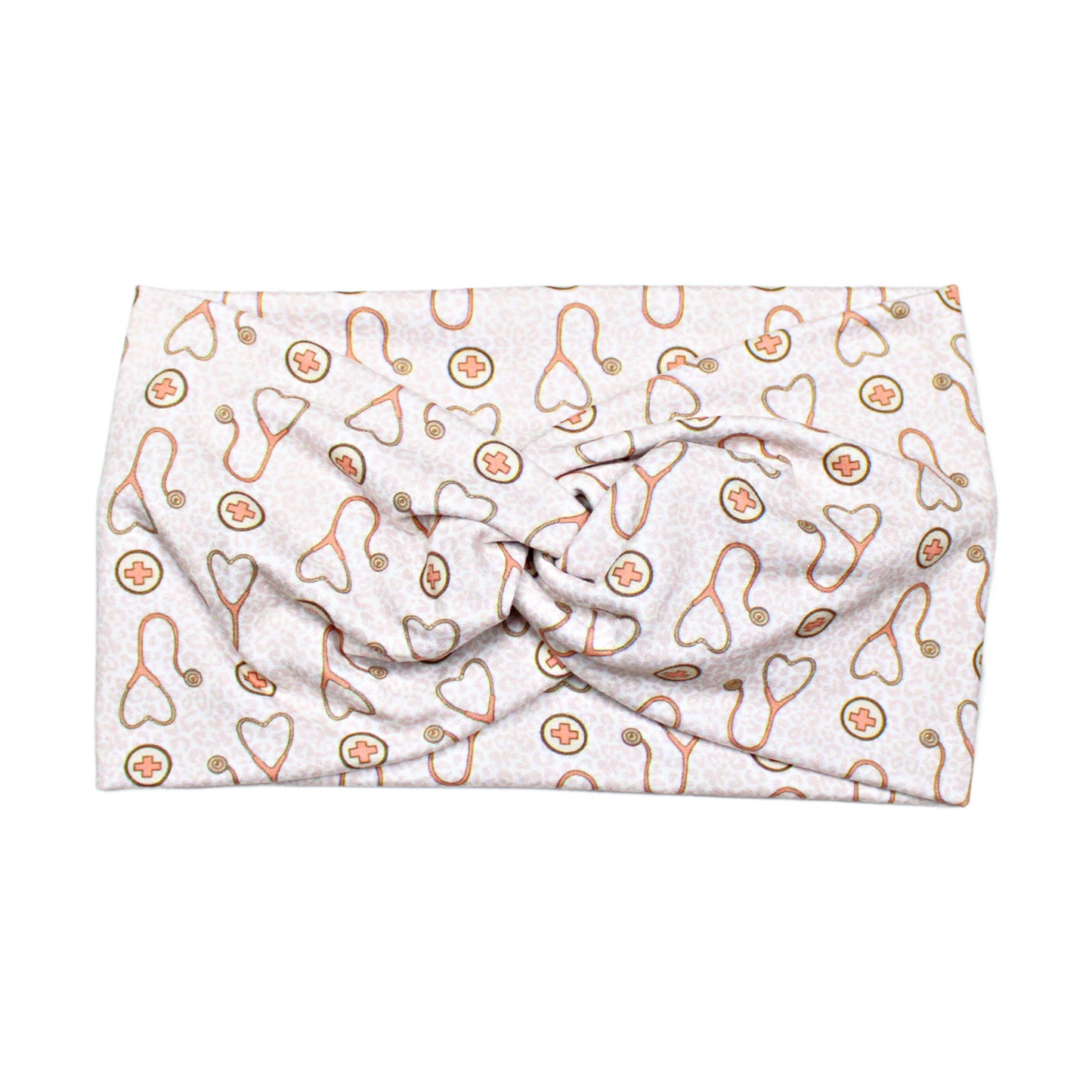 Leopard Nurse Scrunchie