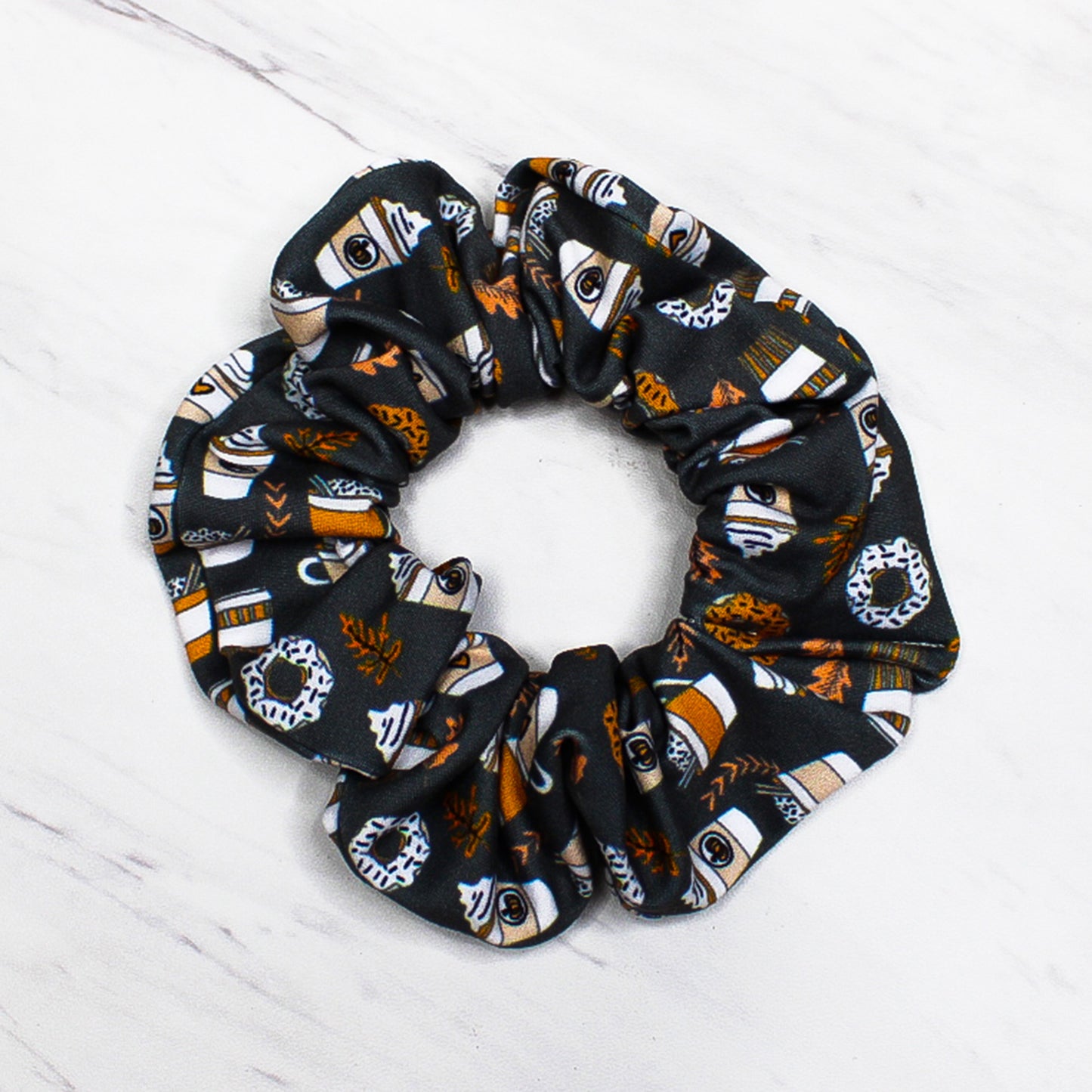 Pumpkin Spice Latte Coffee Hair Ties