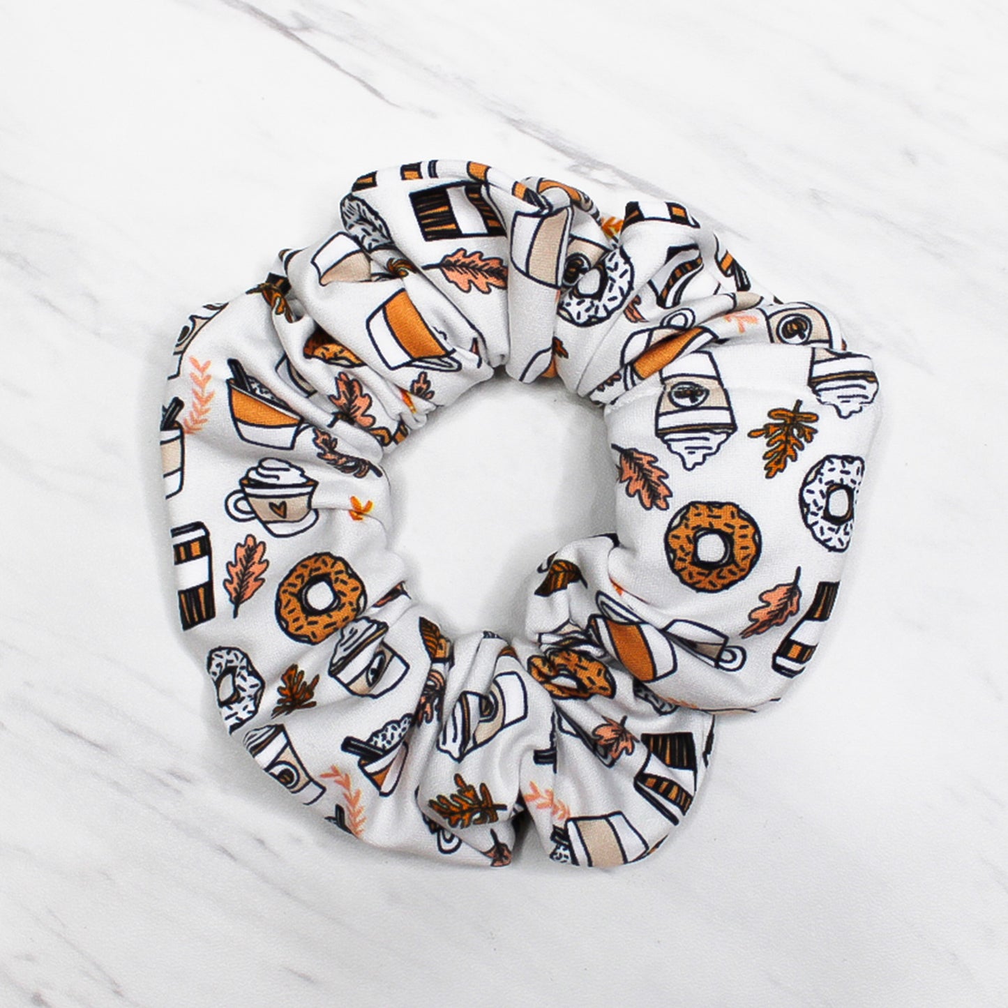 Pumpkin Spice Latte Coffee Hair Ties