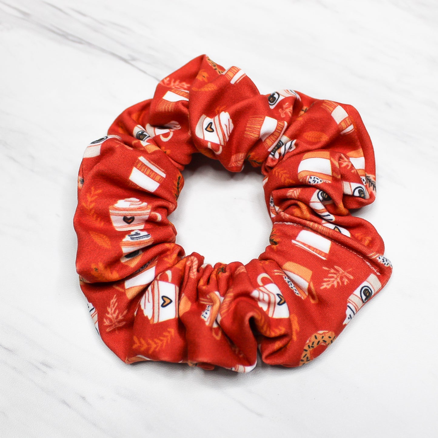 Pumpkin Spice Latte Coffee Hair Ties