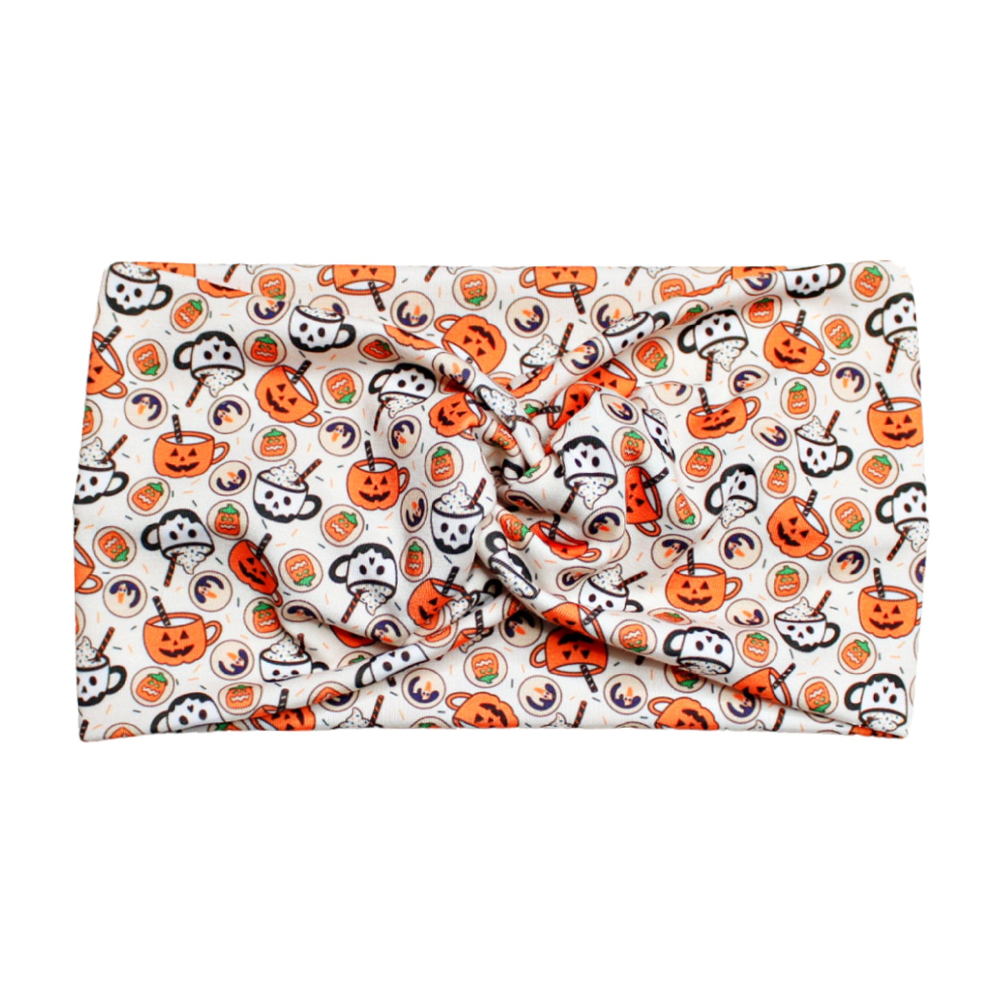 Wide Halloween Cookies and Treats Headband