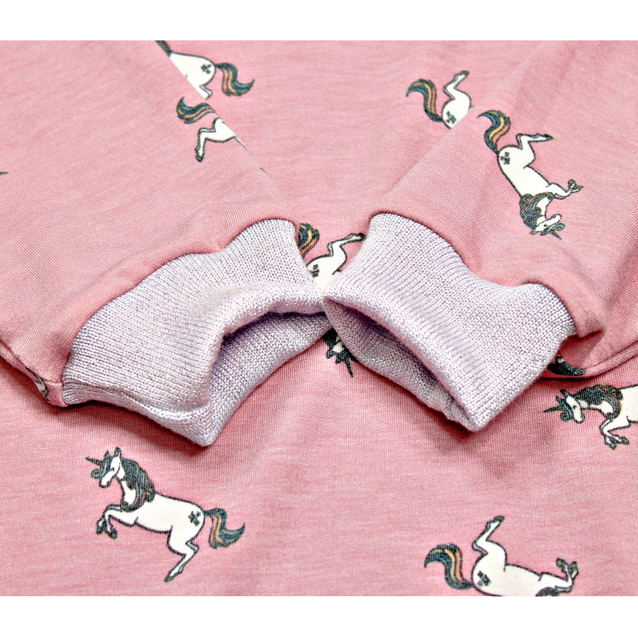 Cozy Unicorn Sweatshirt Dress for Girls, Size 7, Ready to Ship