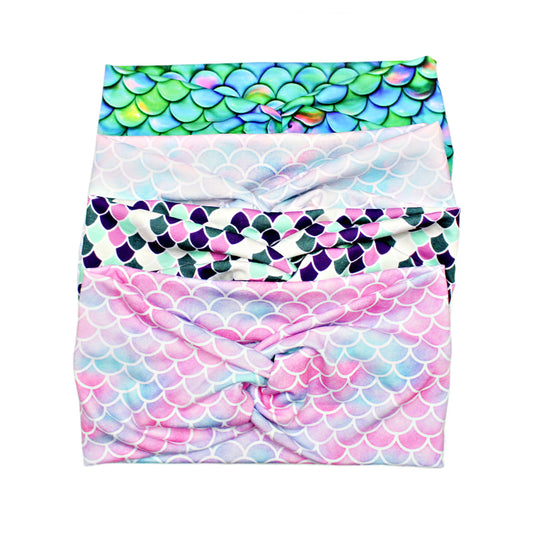 Wide Mermaid Headband