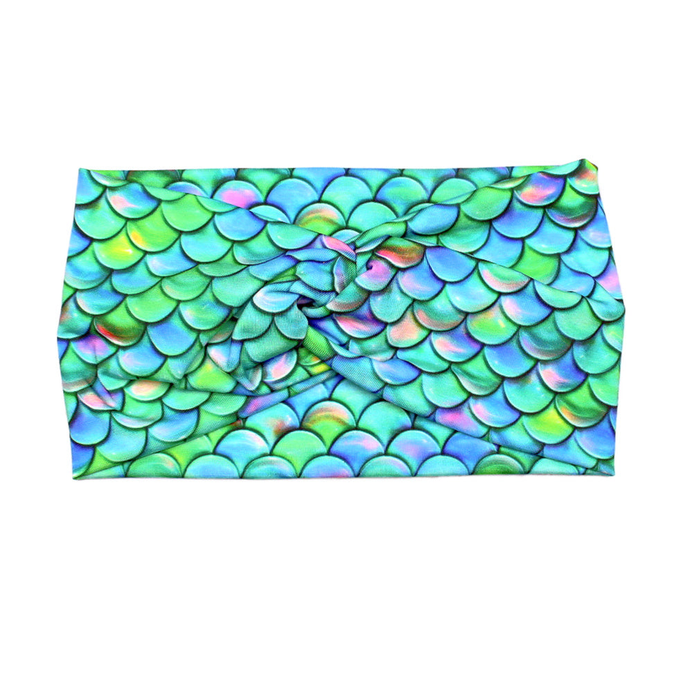 Wide Mermaid Headband