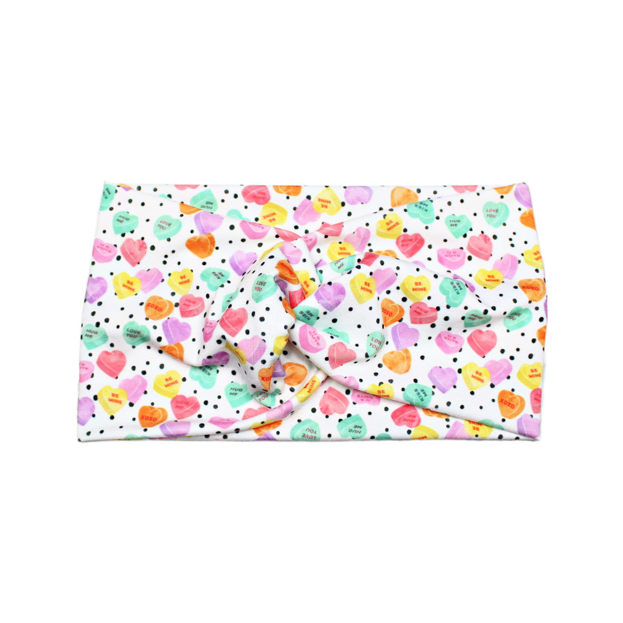 Wide Candy Heart Valentine's Day Headband
