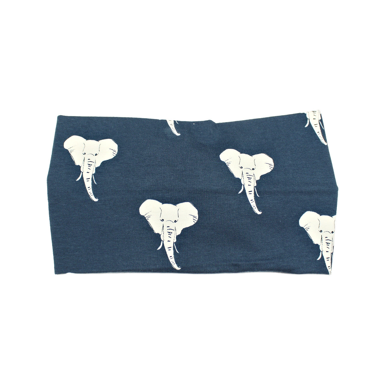 Wide Elephant Headband, Cotton Spandex