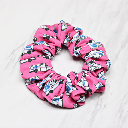 Mail Truck Scrunchie