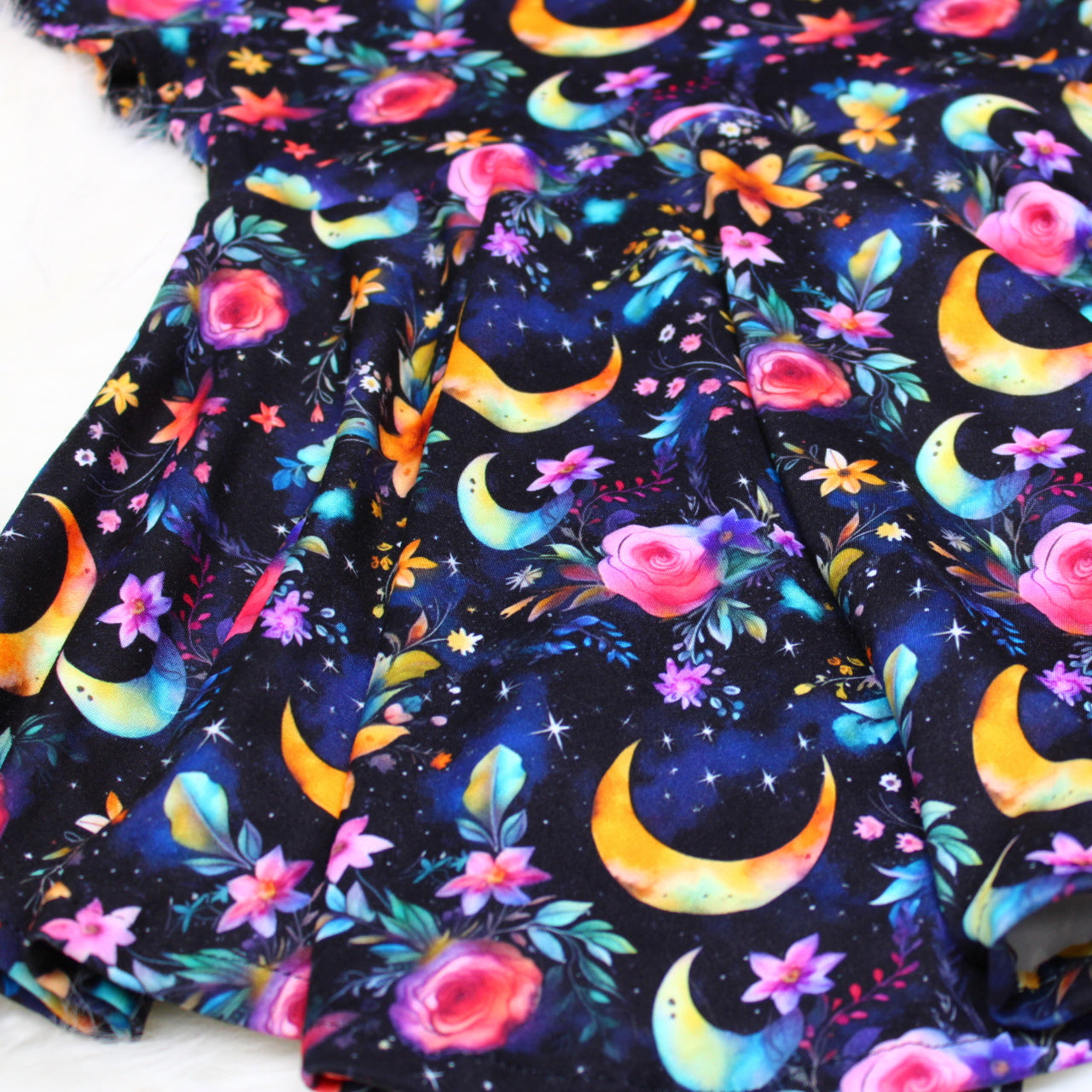 Celestial Moon Dress for Girls