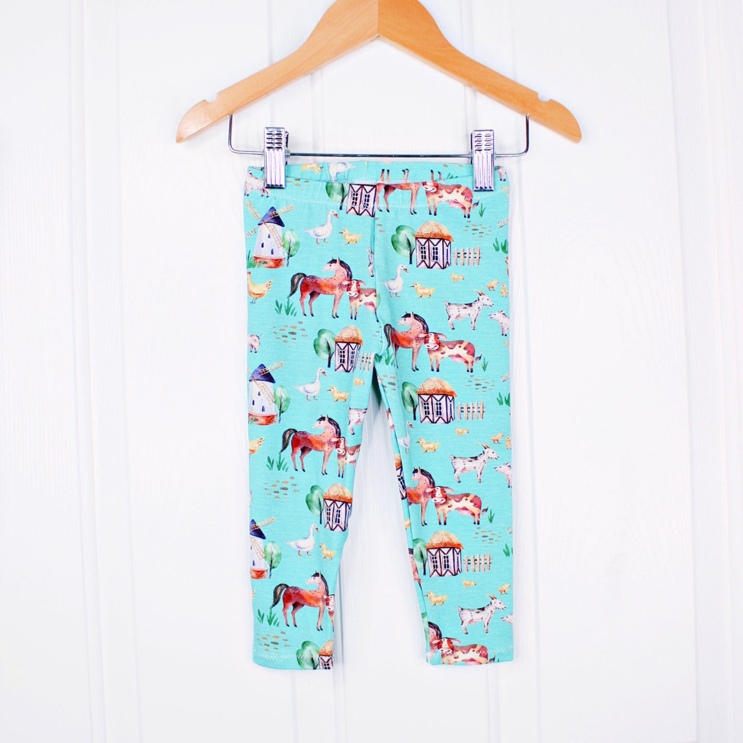 12m Farm Animal Leggings, Ready to Ship