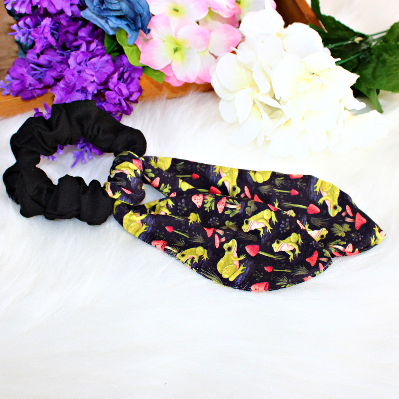 Cottagecore Scarf Scrunchie