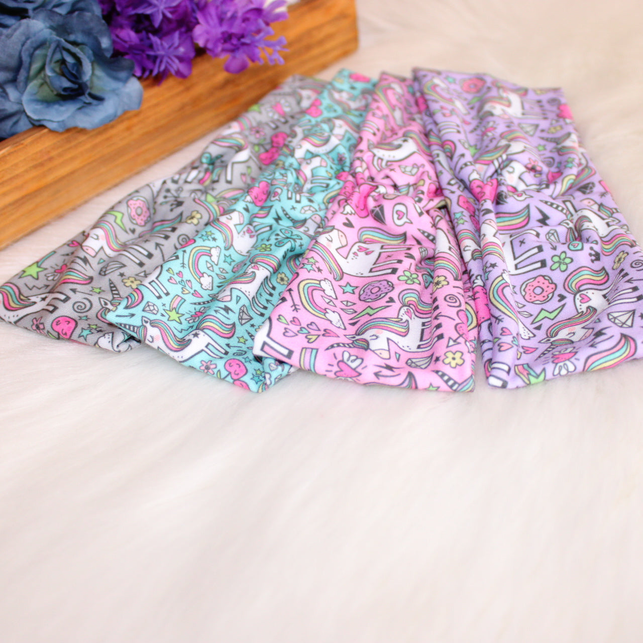Retro Unicorn Headband