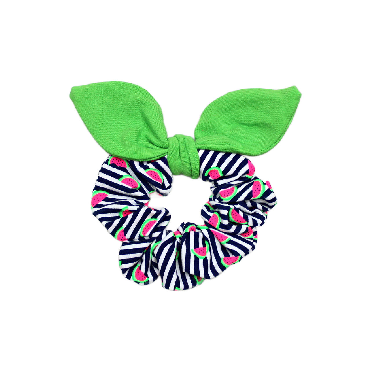 Watermelon Bow Scrunchie