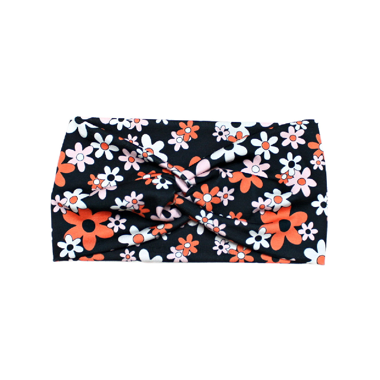 Wide Flower Headbands