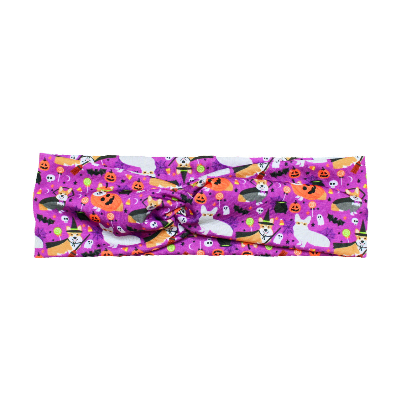 Halloween Corgis Bow Headband