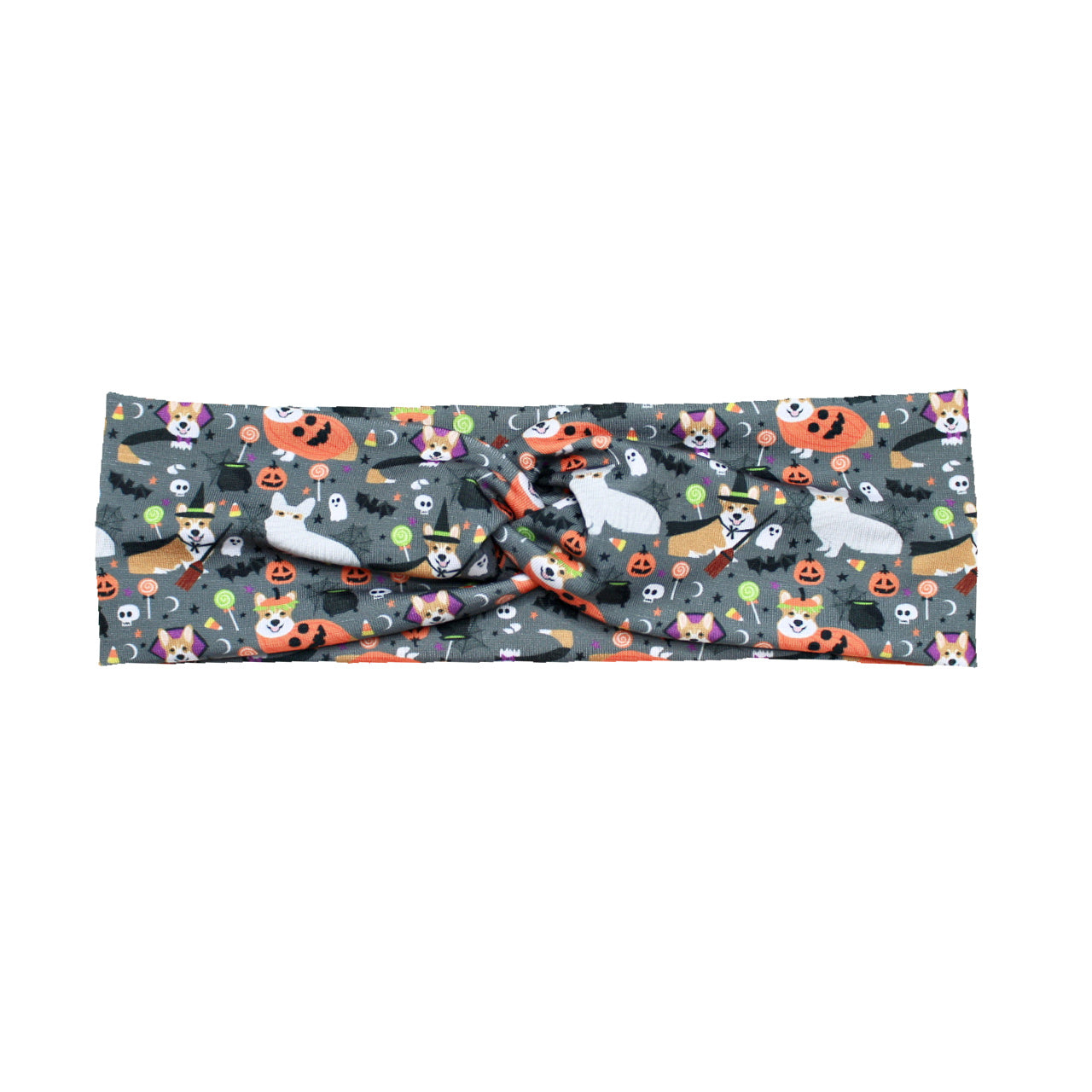 Halloween Corgis Bow Headband