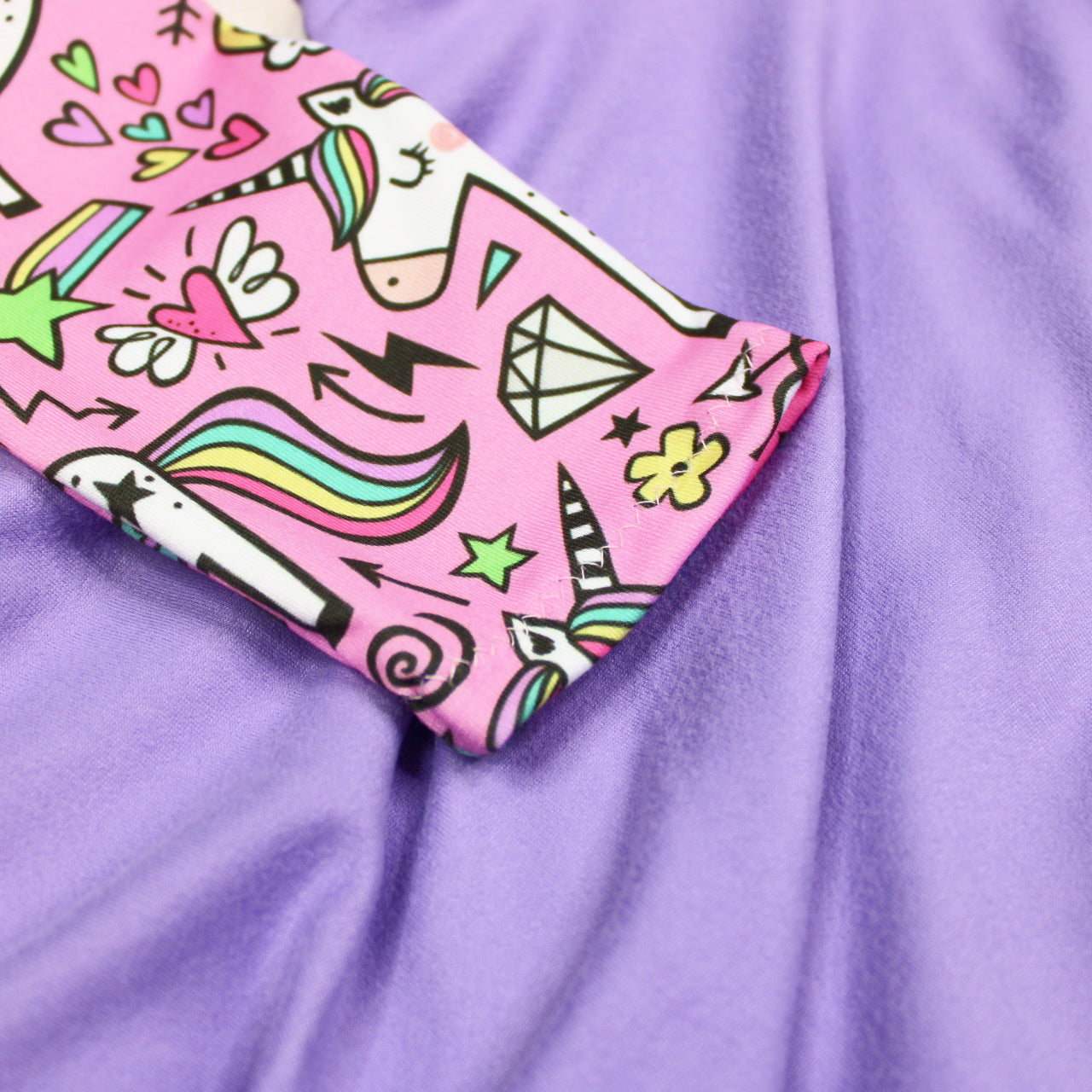 Purple Unicorn Retro Dreams Dress, Size 4, Ready to Ship